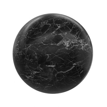 Black Marble PBR Texture