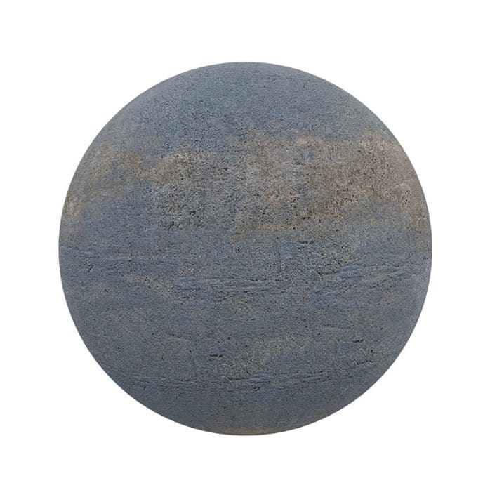 Blue Rough Stone PBR Texture