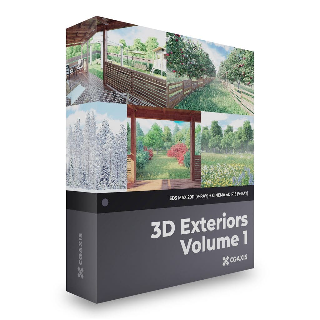3D Exteriors – CGAxis Collection Volume 1