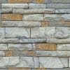 Grey and Orange Stone Bricks PBR Texture - Image 2