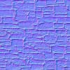 Orange Stone Brick Wall PBR Texture - Image 5