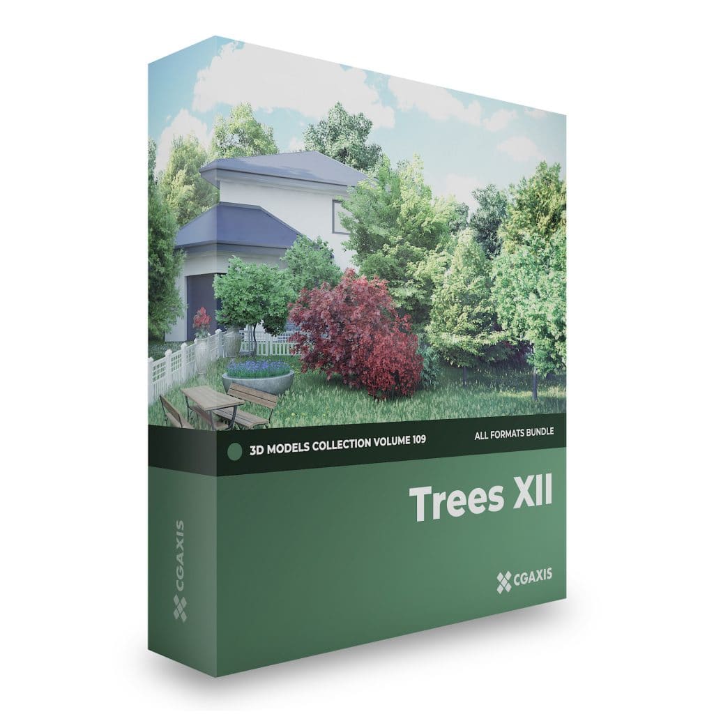 Trees 3D Models Collection – Volume 109