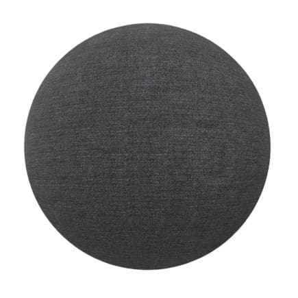 Black Fabric PBR Texture