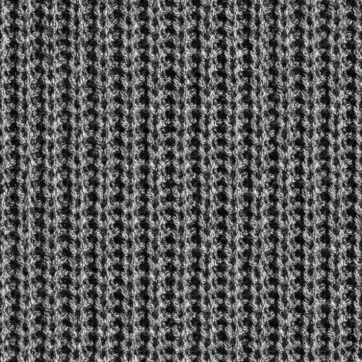 Black Wool Fabric PBR Texture