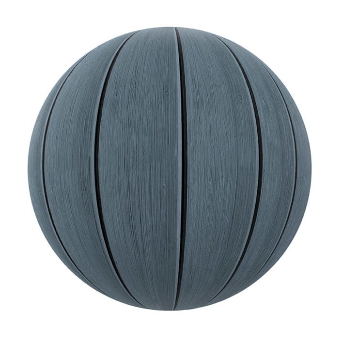blue wooden planks