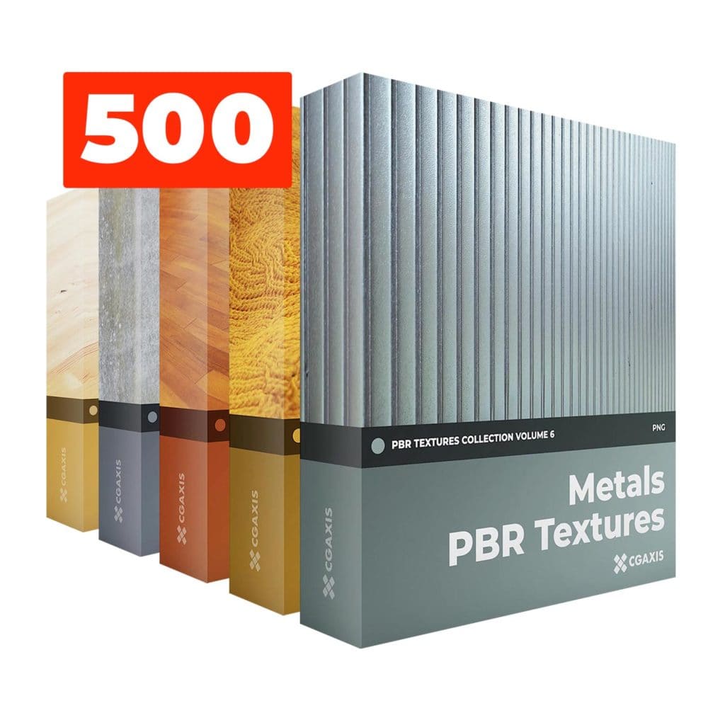 CGAxis 500 PBR Textures