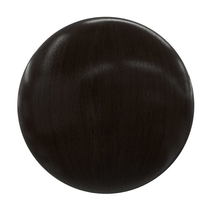Dark Shiny Wood PBR Texture