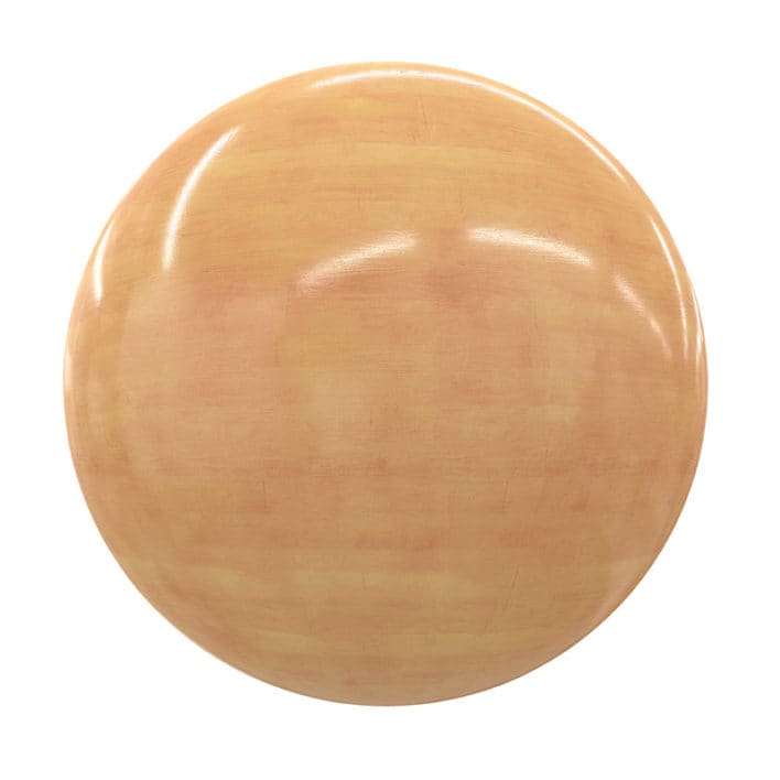 Light Shiny Wood PBR Texture