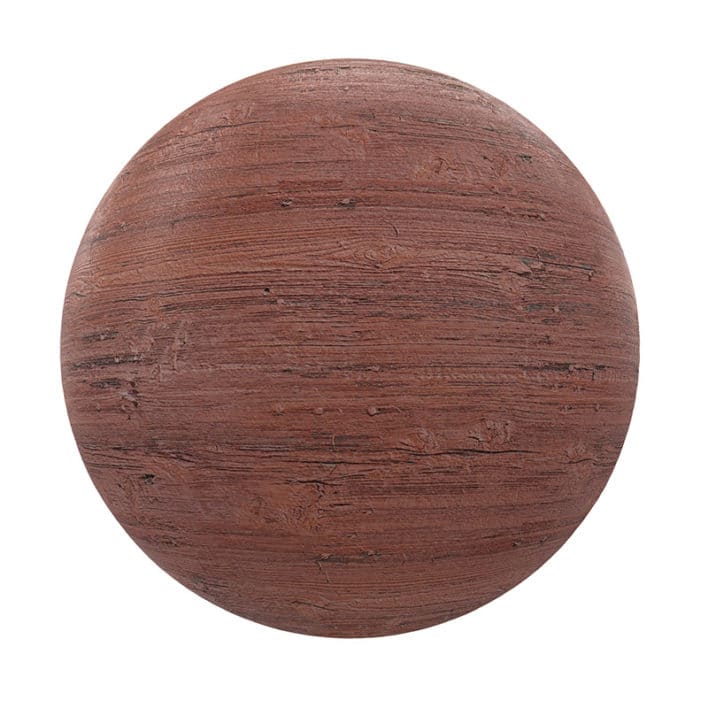 Old Painted Wood PBR Texture