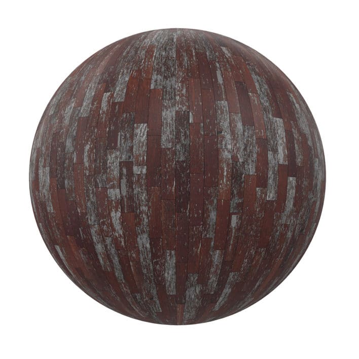 Old Wood Tiles PBR Texture