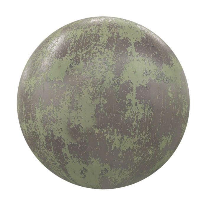 Painted Old Metal PBR Texture