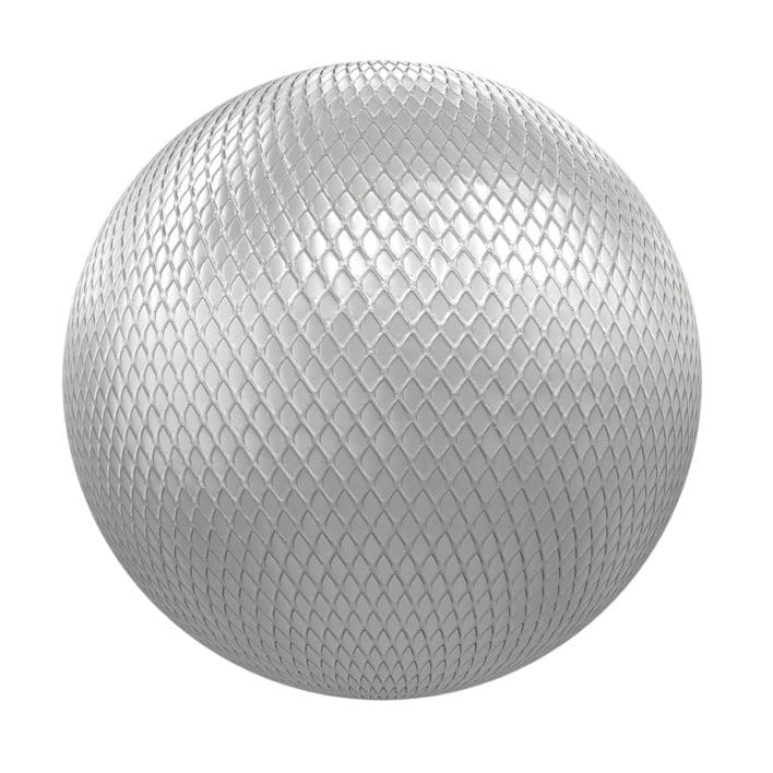 Patterned Shiny Metal PBR Texture