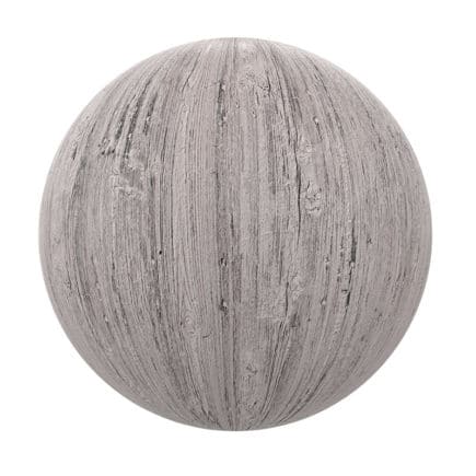White Painted Old Wood PBR Texture