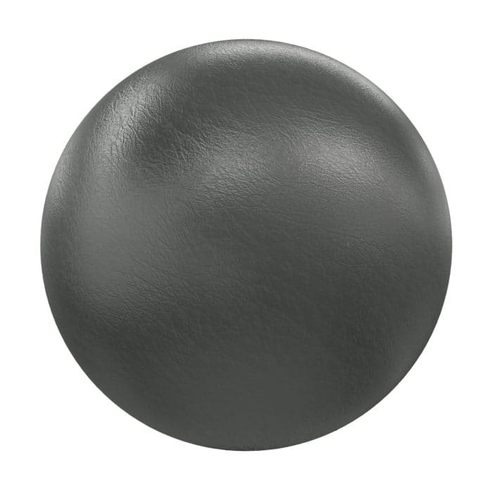 Black Leather PBR Texture