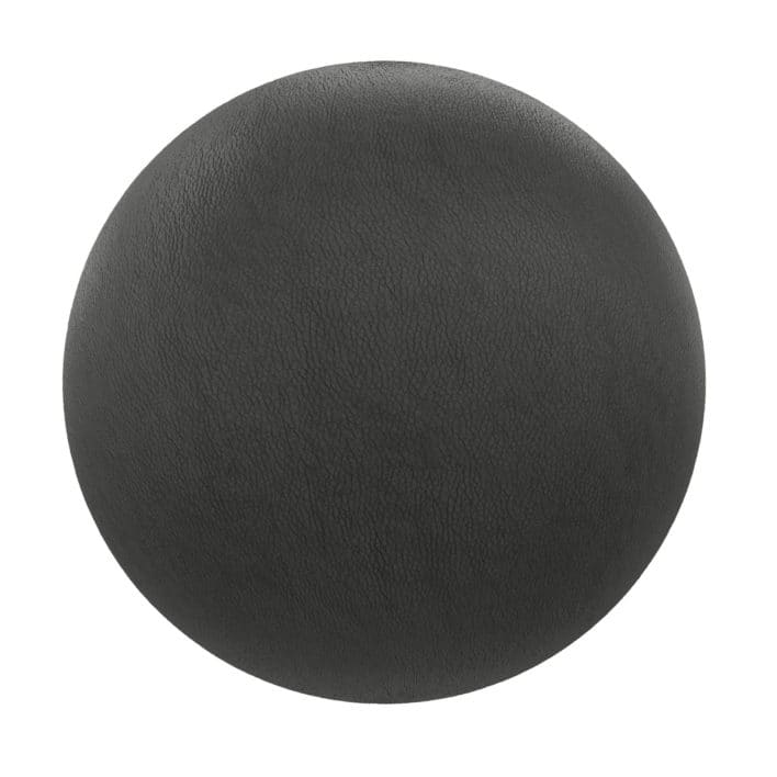 Black Leather PBR Texture