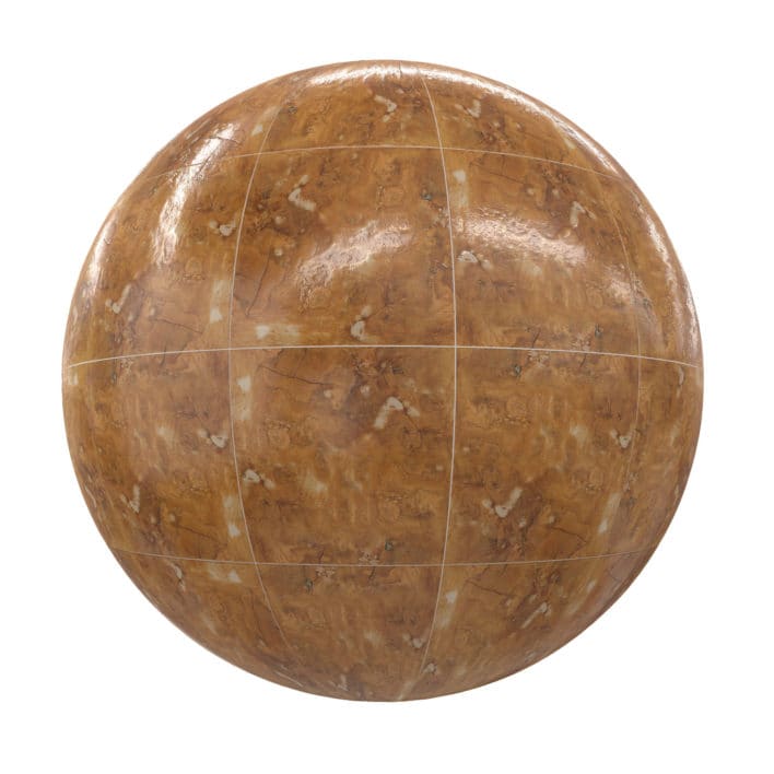 Brown Tiles PBR Texture