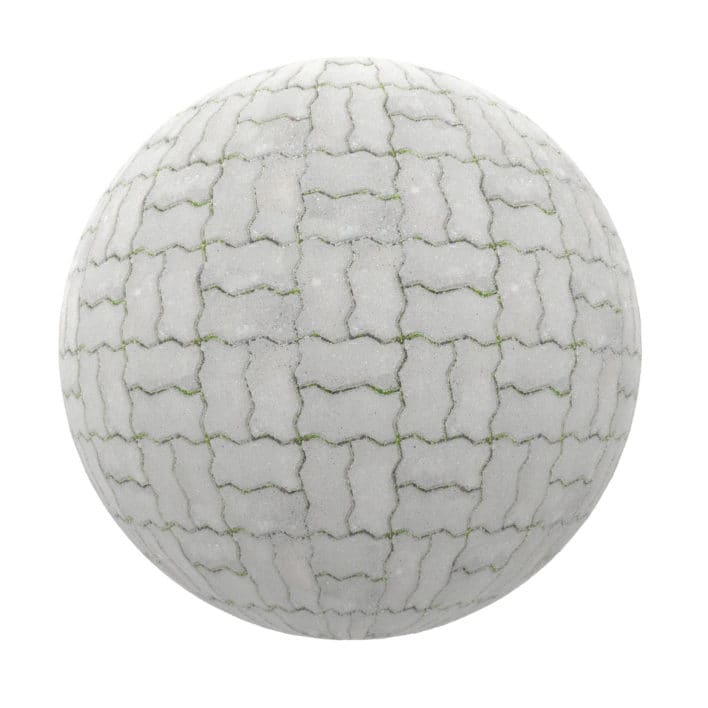 Concrete Pavement PBR Texture
