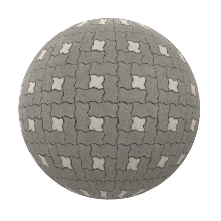 Concrete Pavement PBR Texture