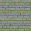 Grey Brick Pavement with Grass PBR Texture - Image 2