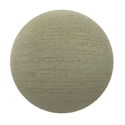 Grey Brick Wall PBR Texture