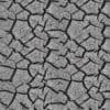 Grey Dry Cracked Dirt PBR Texture - Image 2