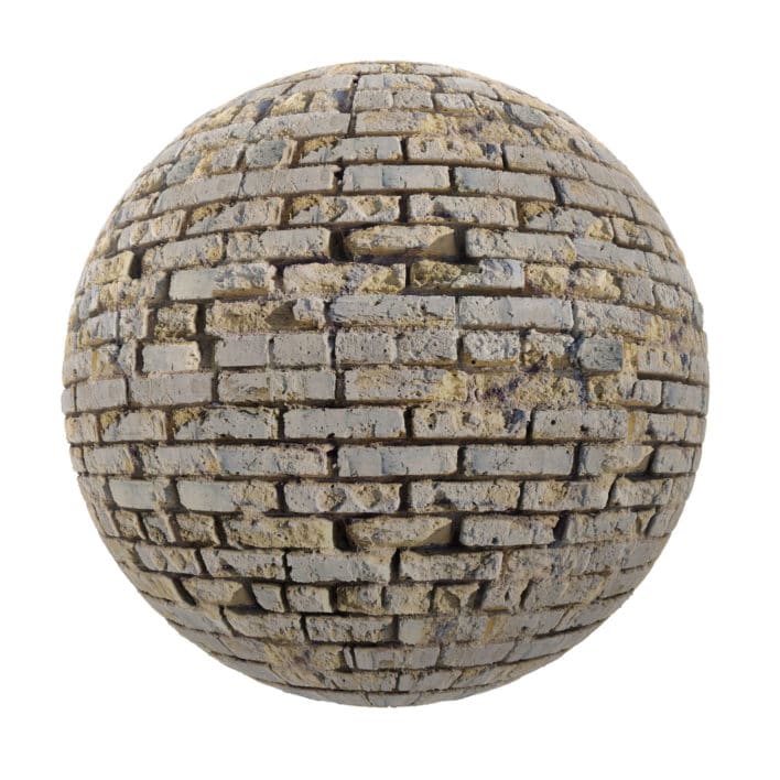 Old Brick Wall PBR Texture