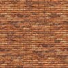 Orange Brick Wall PBR Texture - Image 2