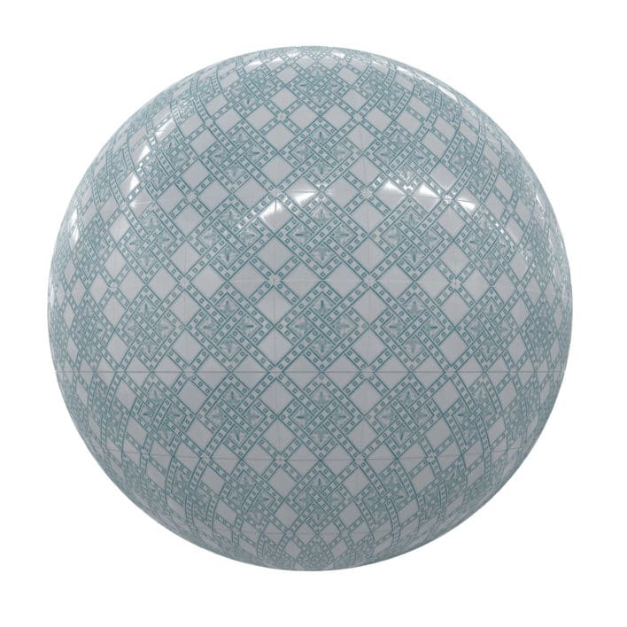 Patterned Tiles PBR Texture