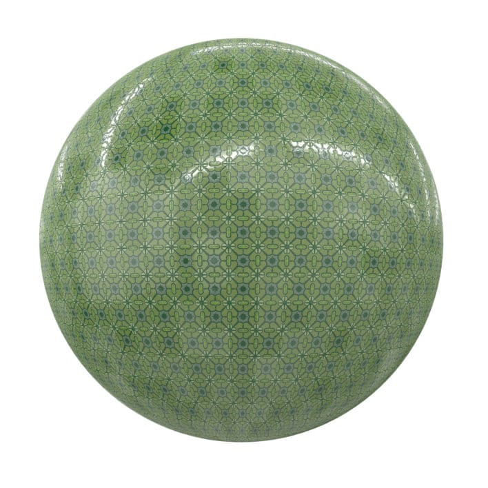 Patterned Tiles PBR Texture