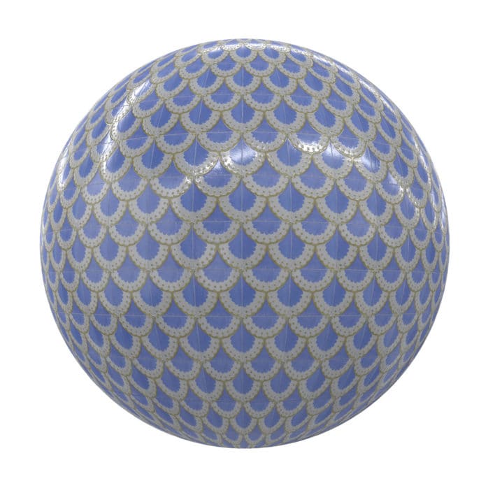 Patterned Tiles PBR Texture