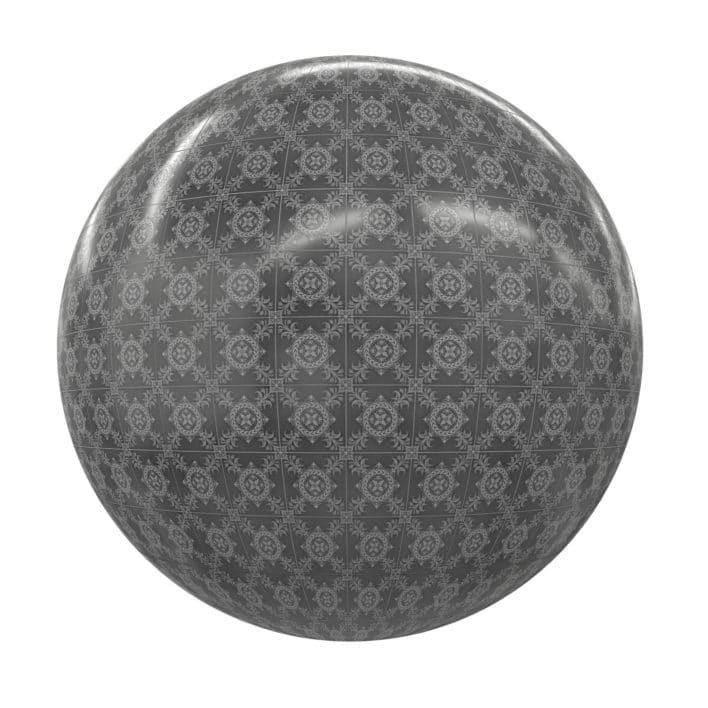 Patterned Tiles PBR Texture