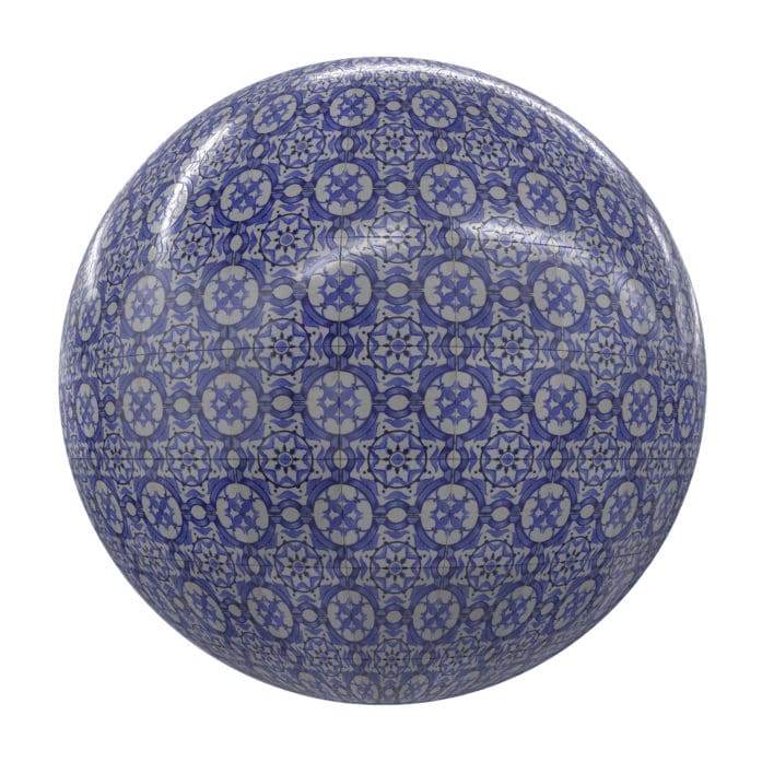 Patterned Tiles PBR Texture