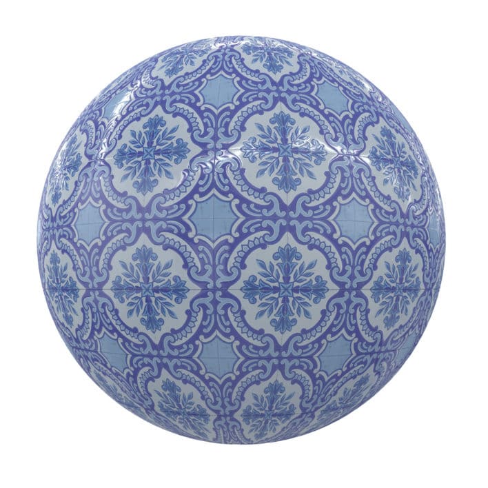 Patterned Tiles PBR Texture
