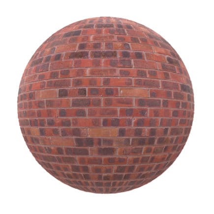 Red Brick Wall PBR Texture