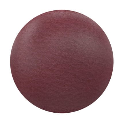Red Leather PBR Texture