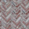 Rough Red Brick Pavement PBR Texture - Image 2