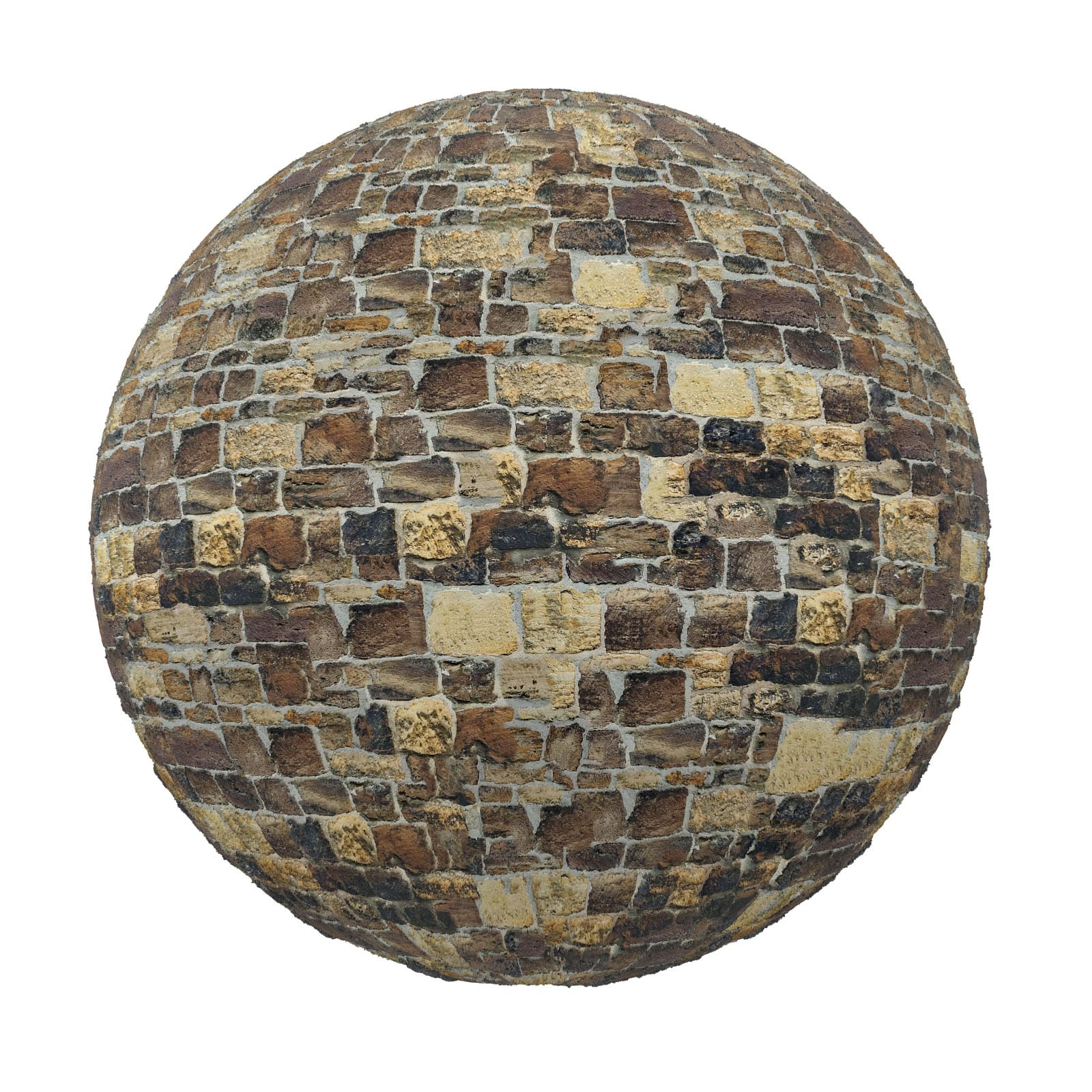 Stone Pavement PBR Texture