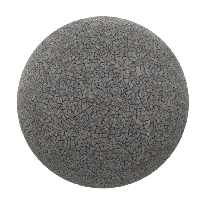 Stone Pavement PBR Texture