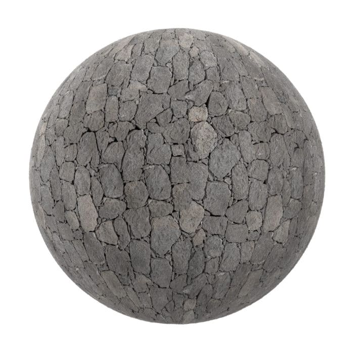 Stone Pavement PBR Texture