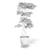 Tree in Metal Pot 3D Model - Image 4