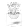 White Tulips 3D Model - Image 6