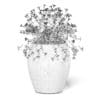 Pink Flowers 3D Model in Ceramic Pot - Image 2