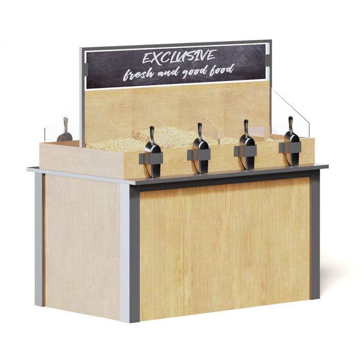 Market Shelf 3D Model - Nuts