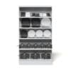Market Shelf 3D Model - Plates and Pots - Image 3