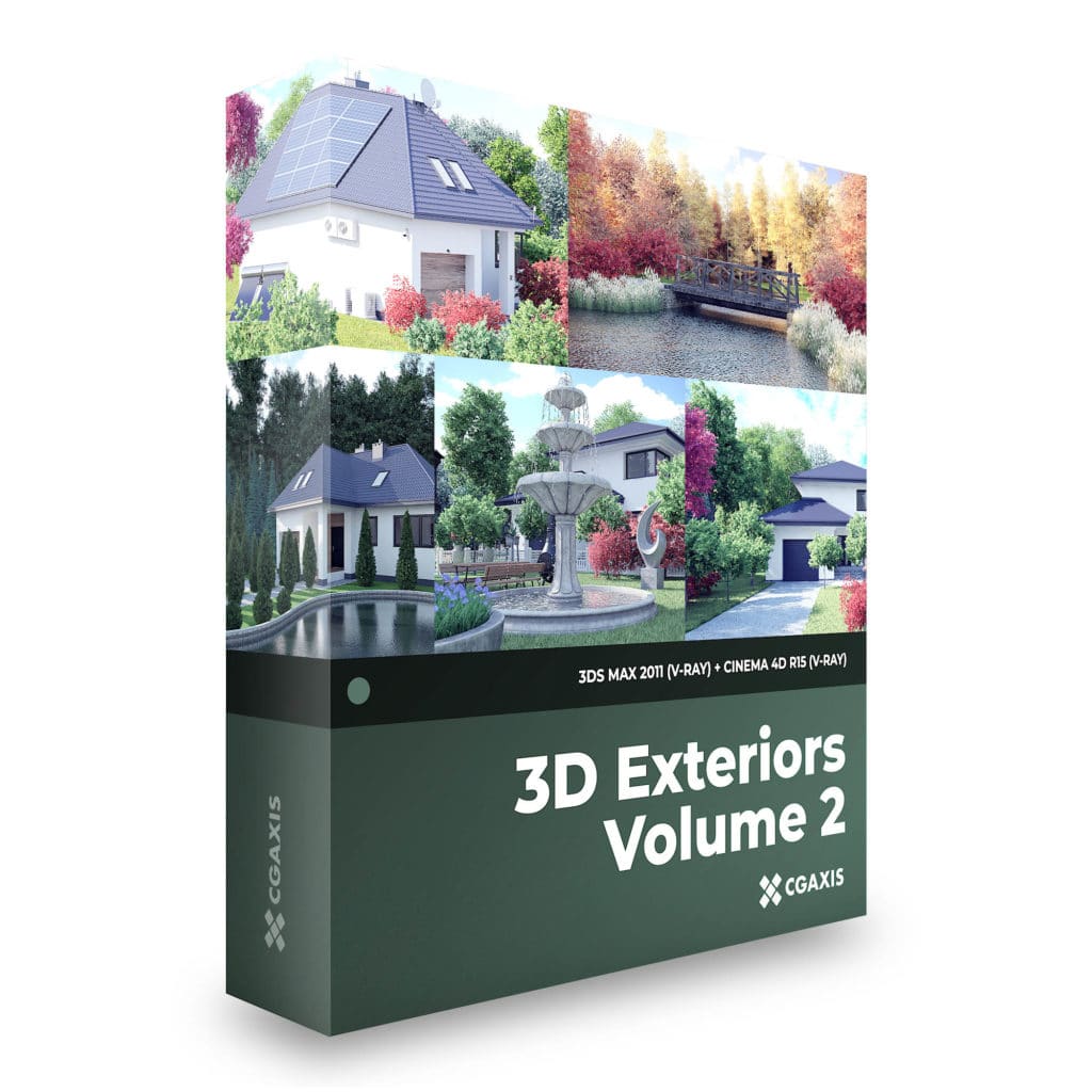 3D Exteriors – CGAxis Collection Volume 2