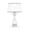 Glass Table Lamp 3D Model - Image 8