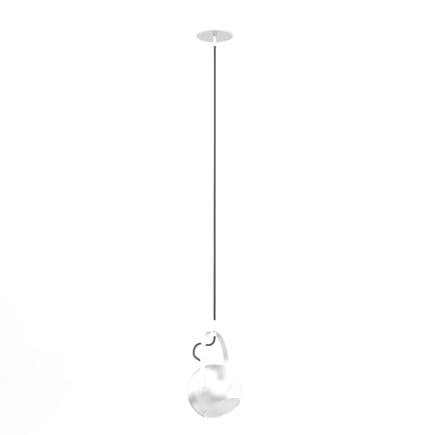 Round Metal Hanging Lamp 3D Model