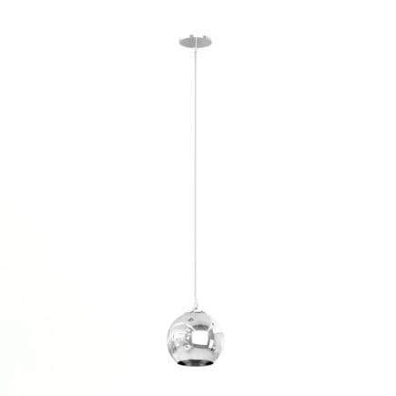 Chrome Hanging Lamp 3D Model