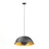 Black and Gold Hanging Lamp 3D Model - Image 3