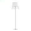 White and Metal Floor Lamp 3D Model - Image 3